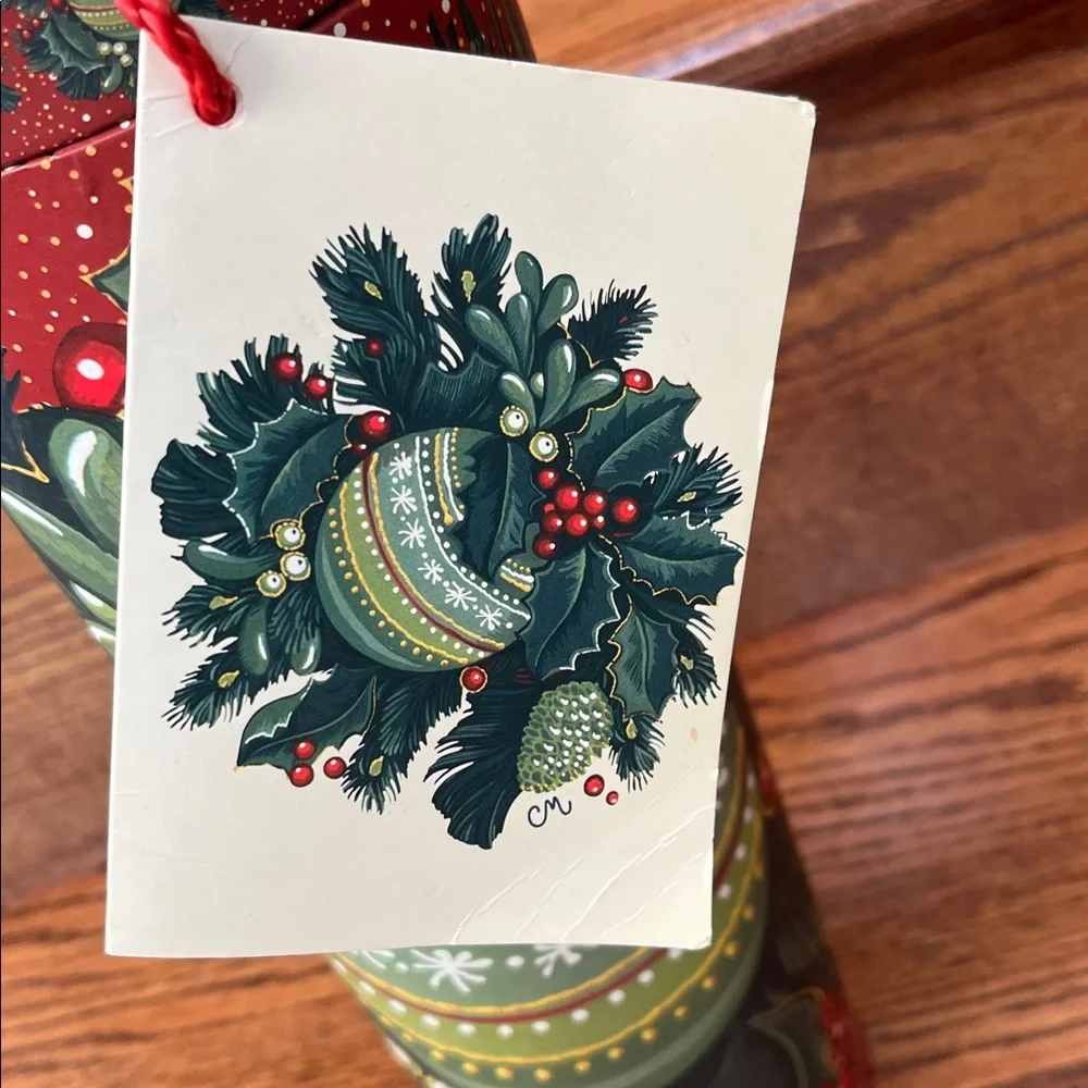 Claire Murray 2005 Holiday Wine Bottle Gift Tube